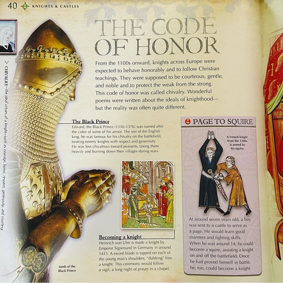 Navigators Knights & Castles Hardcover Picture Book - Picture 4 of 16